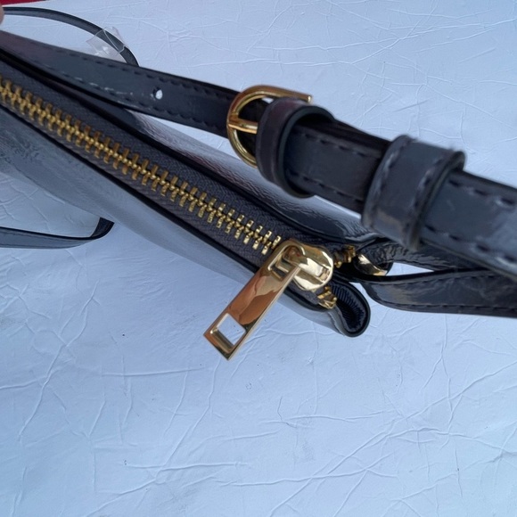 Crossbody Bag  Faux Leather Double Gusset - A New Day - Picture 8 of 8